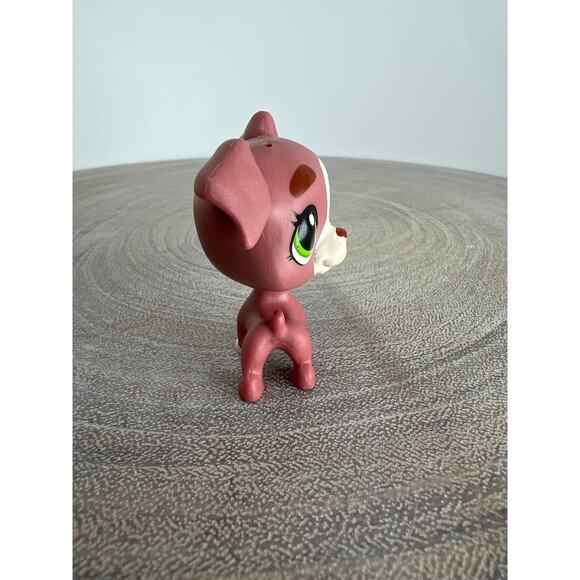 Littlest Pet Shop #0129 Brown Boxer Dog Pets in the City Calla Boxton LPS - Picture 4 of 5